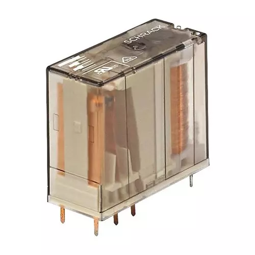 SCHRACK - TE CONNECTIVITY POWER RELAY, DPDT, 12VDC, 8A, THT, RP421012