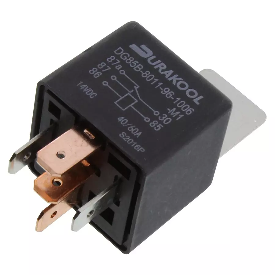 DURAKOOL Automotive Relay, Spdt, 6Vdc, 60A, DG85B-8011-96-1006-M1