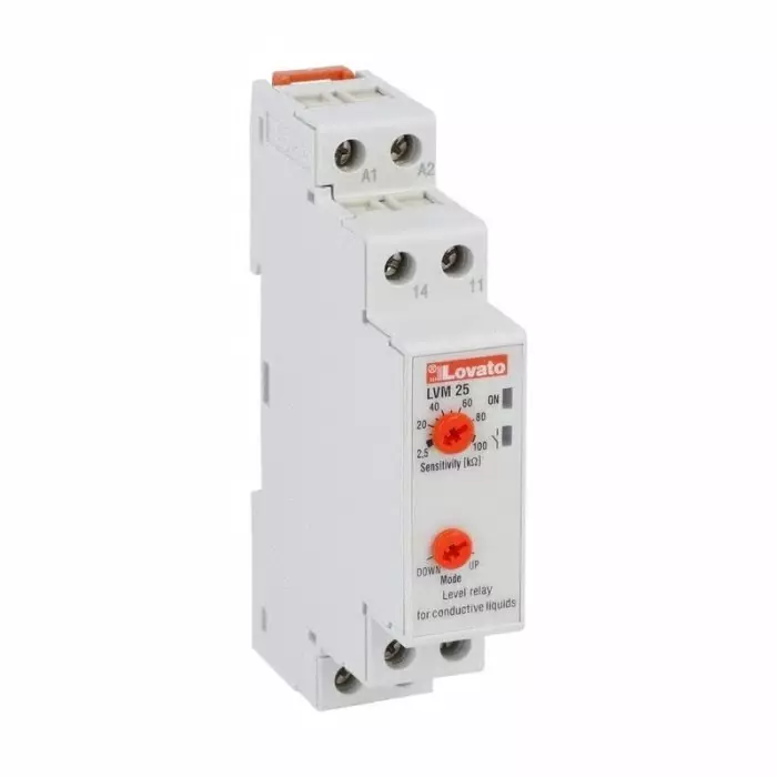 Lovato Monitoring Relay, SPDT-C/O, DIN Rail, LVM25240
