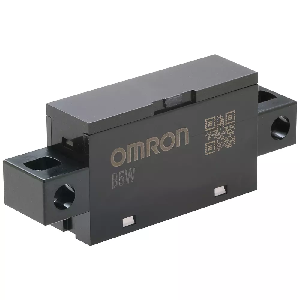 OMRON ELECTRONIC COMPONENTS Light Sensor, 55 mm, Npn Lo, 12Vdc, B5W-Lb2152-1
