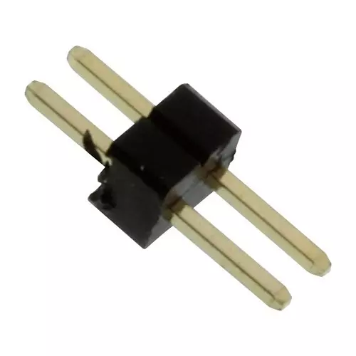 MULTICOMP PRO Pin Headers CONNECTOR, HEADER, 2POS, 1ROW, 1.27MM, MC-HVT1-S02-G (Pack of 15)