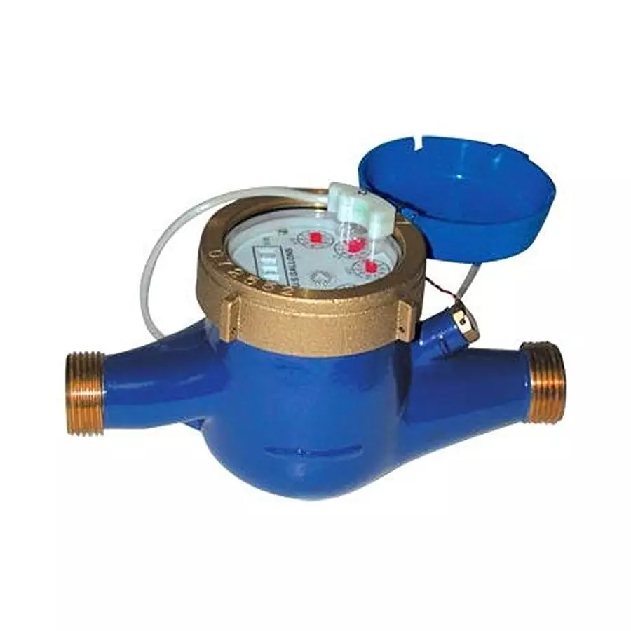 Omega Flow Meter, 0.22-22Gpm, 150Psi, 24V, FTB8007HW-PT