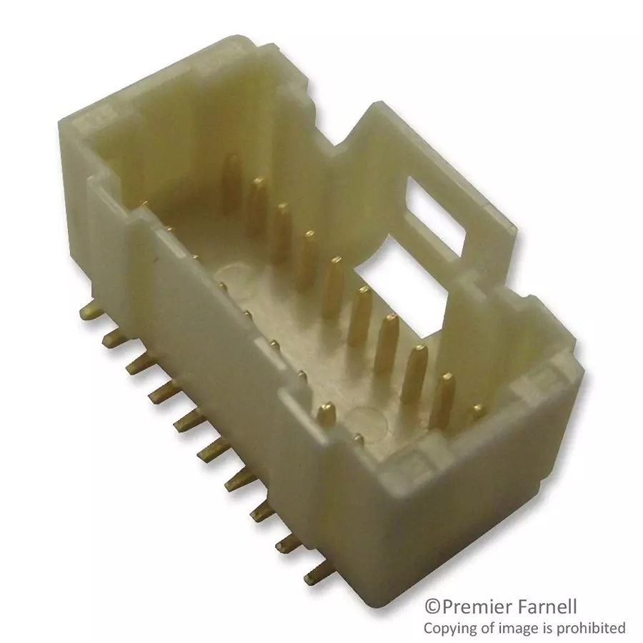 MOLEX Pin Headers CONNECTOR, HEADER, 20POS, 2ROW, 1MM 501190-2027