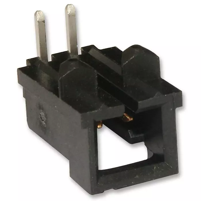 MOLEX Pin Headers CONNECTOR, HEADER, 2POS, 1ROW, 2.54MM A-70555-0001 (Pack of 5)