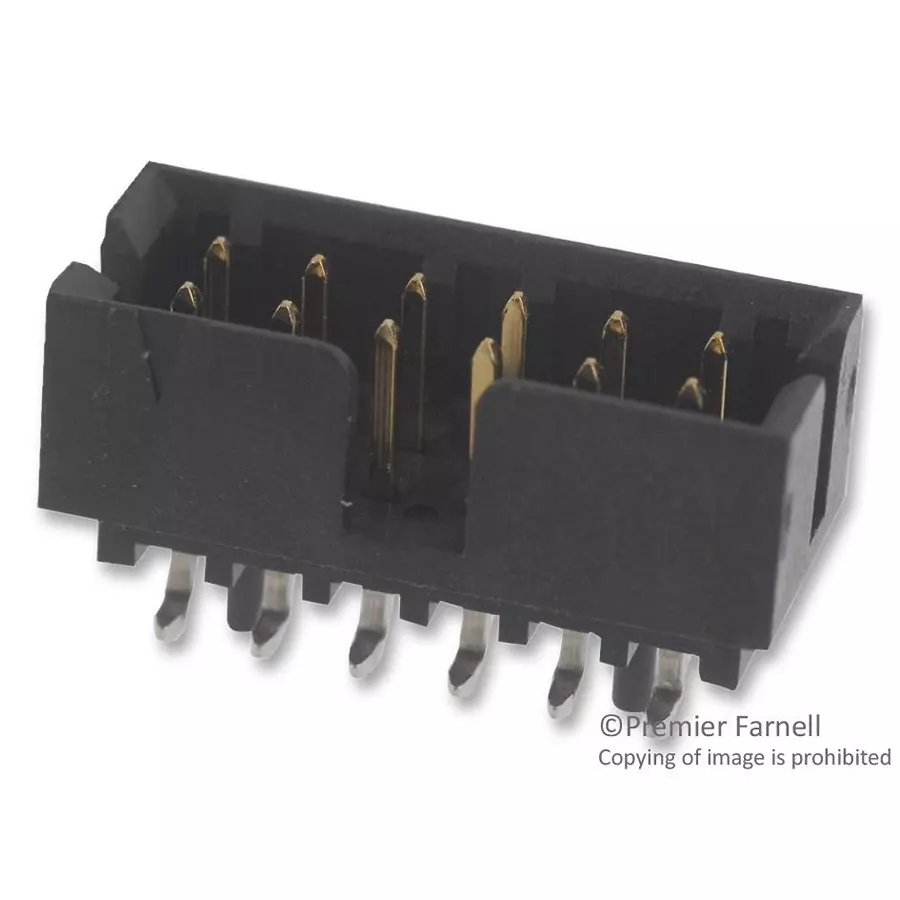 MOLEX Pin Headers CONNECTOR, HEADER, 12POS, 2ROW, 2MM 87832-1220
