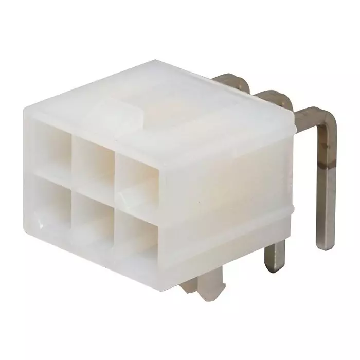 MOLEX Pin Headers CONNECTOR, HEADER, 6POS, 2ROW, 4.2MM 26-01-3116