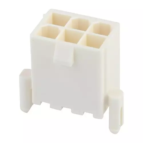 MOLEX Pin Headers CONN, HEADER, 6POS, 2ROW, 4.2MM 172447-0706 (Pack of 5)