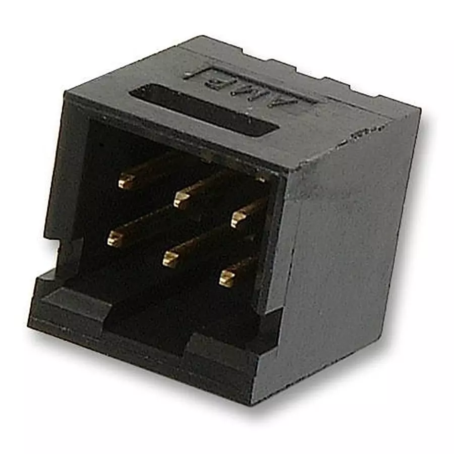 AMP - TE CONNECTIVITY CONNECTOR, HEADER, 10POS, 2ROW, 2.54MM, 5-103168-3