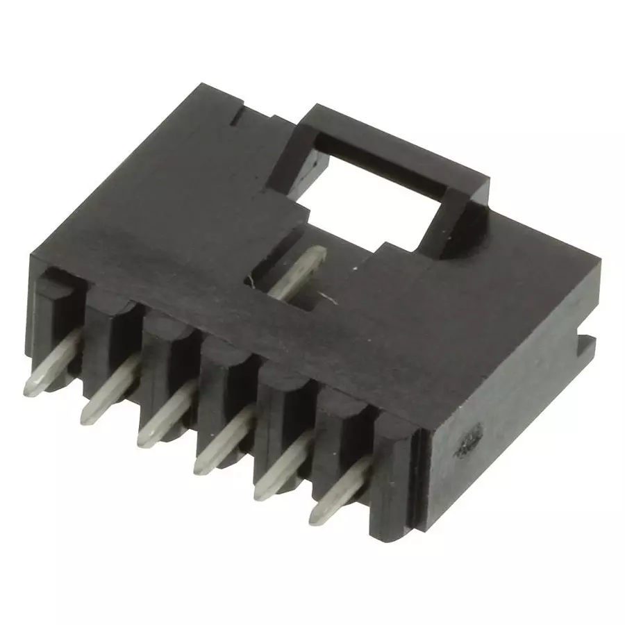 AMP - TE CONNECTIVITY CONNECTOR, HEADER, IDC, 2.54MM, 6WAY, 5-103639-5