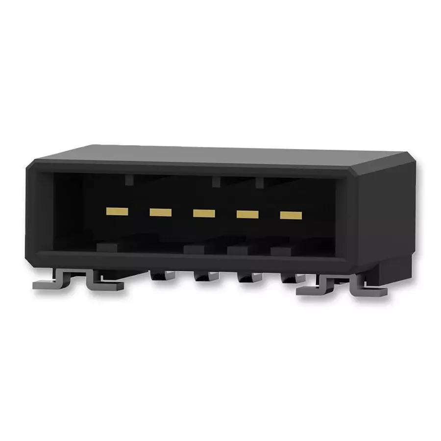 AMP - TE CONNECTIVITY CONNECTOR, HEADER, 5POS, 1ROW, 3.81MM, 1-177662-2