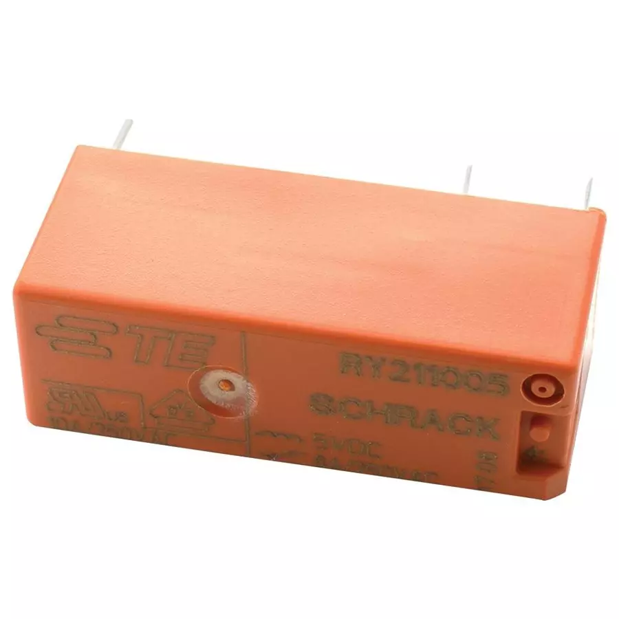 SCHRACK - TE CONNECTIVITY POWER RELAY, SPDT, 8A, 250VAC, TH, RY211005