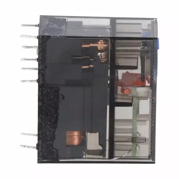 Lovato PCB Mount Non-Latching Relay, 24 V DC Coil, 8A Switching Current, DPDT, HR502CD024