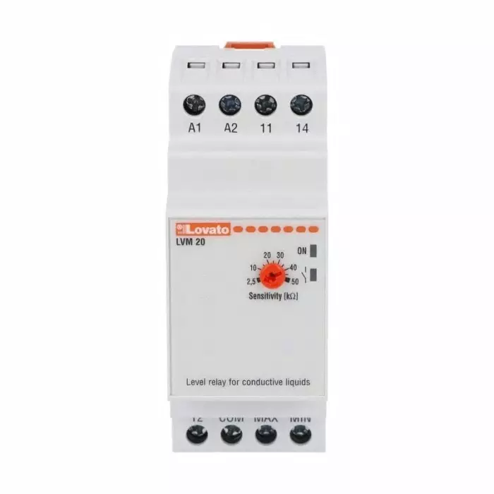 Lovato Level Monitoring Relay, SPDT-C/O, DIN Rail, LVM20A240