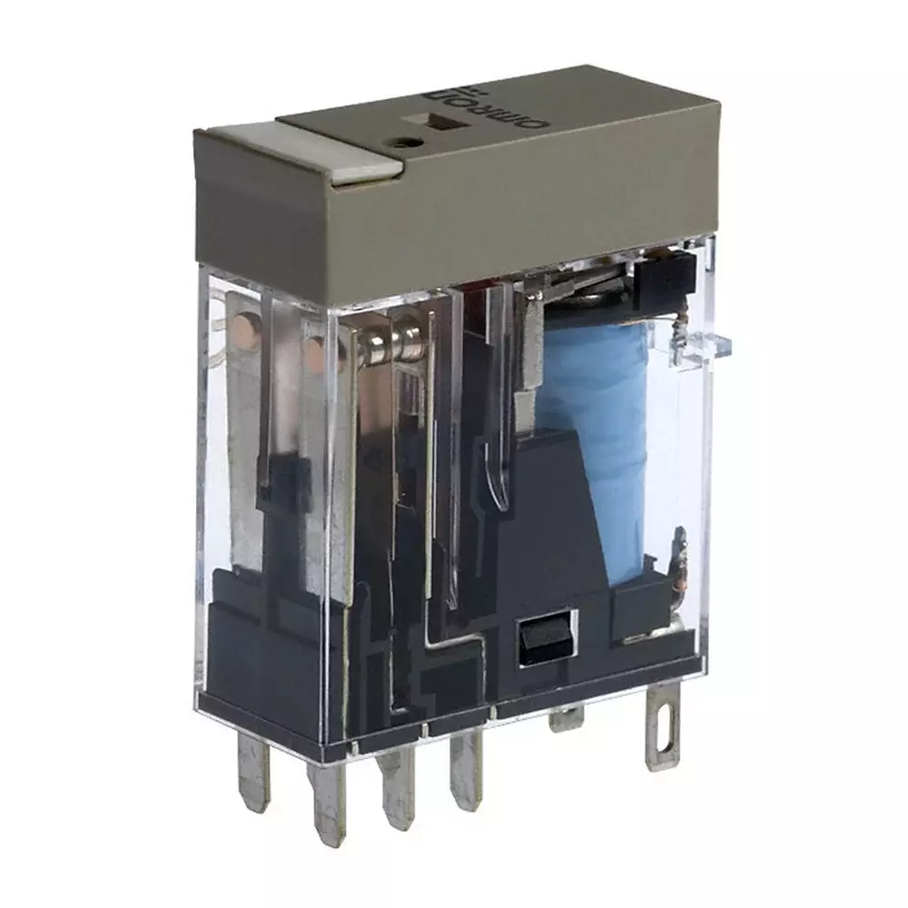 Omron Relay Plug-in 8-Pin DPDT 5 A Mechanical & LED Indicators Coil Suppressor Label Facility 12 VDC, G2RN8832F