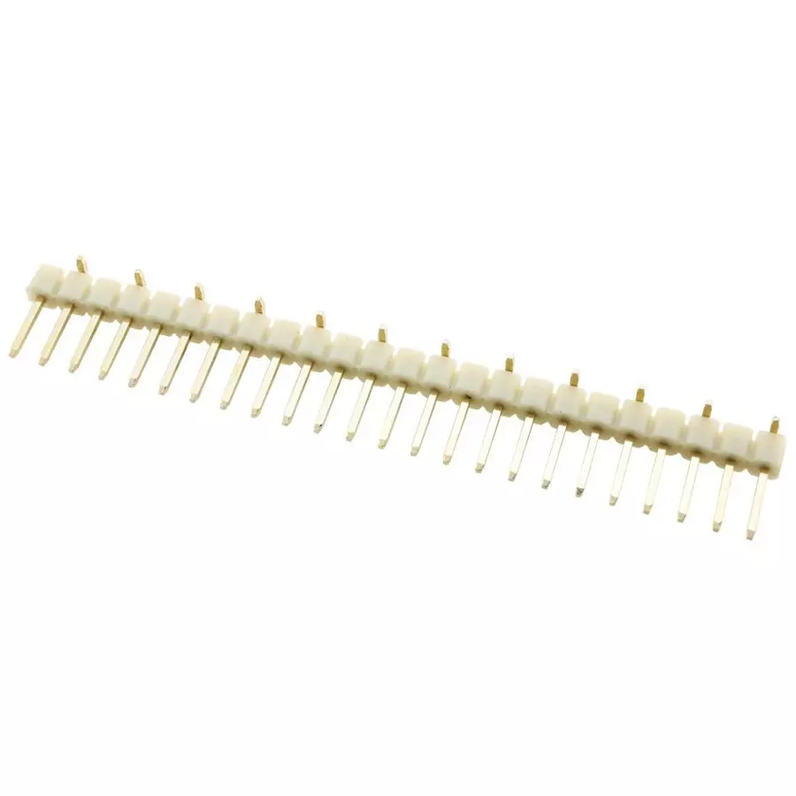 MULTICOMP PRO Pin Headers CONNECTOR, HEADER, 24POS, 1ROW, 2.54MM, 2211SM-24G-B1-TB
