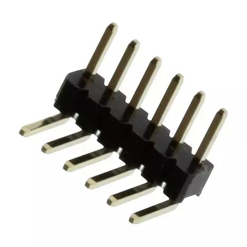 MULTICOMP PRO Pin Headers CONNECTOR, HEADER, 6POS, 1ROW,, 1.27MM, MC-HRT1-S06-G (Pack of 5)