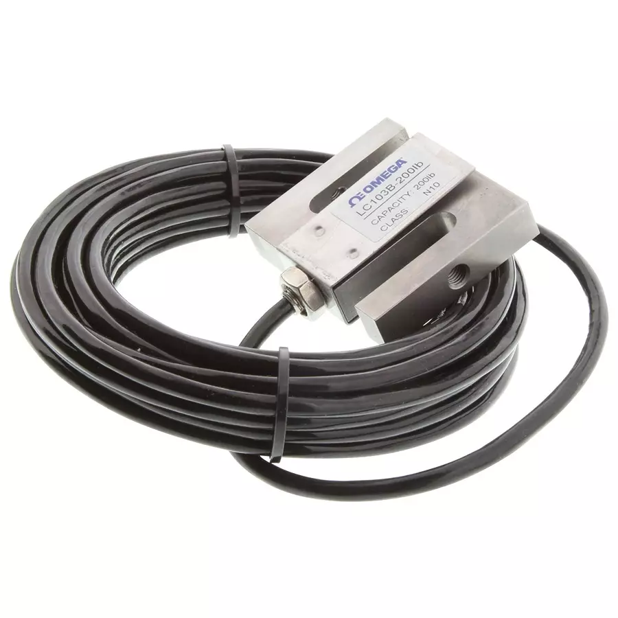 Omega S Beam Load Cell, 200Lb, 12Vdc, LC103B-200