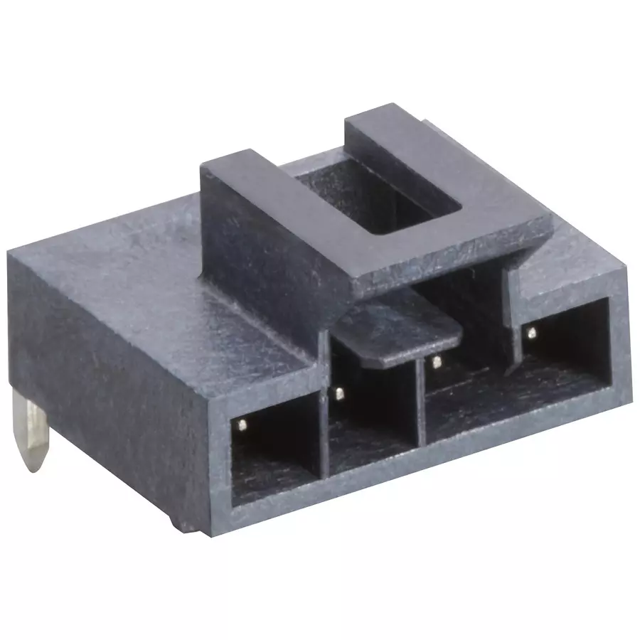 MOLEX Pin Headers CONNECTOR, HEADER, 6POS, 1ROW, 2.5MM 105313-1106