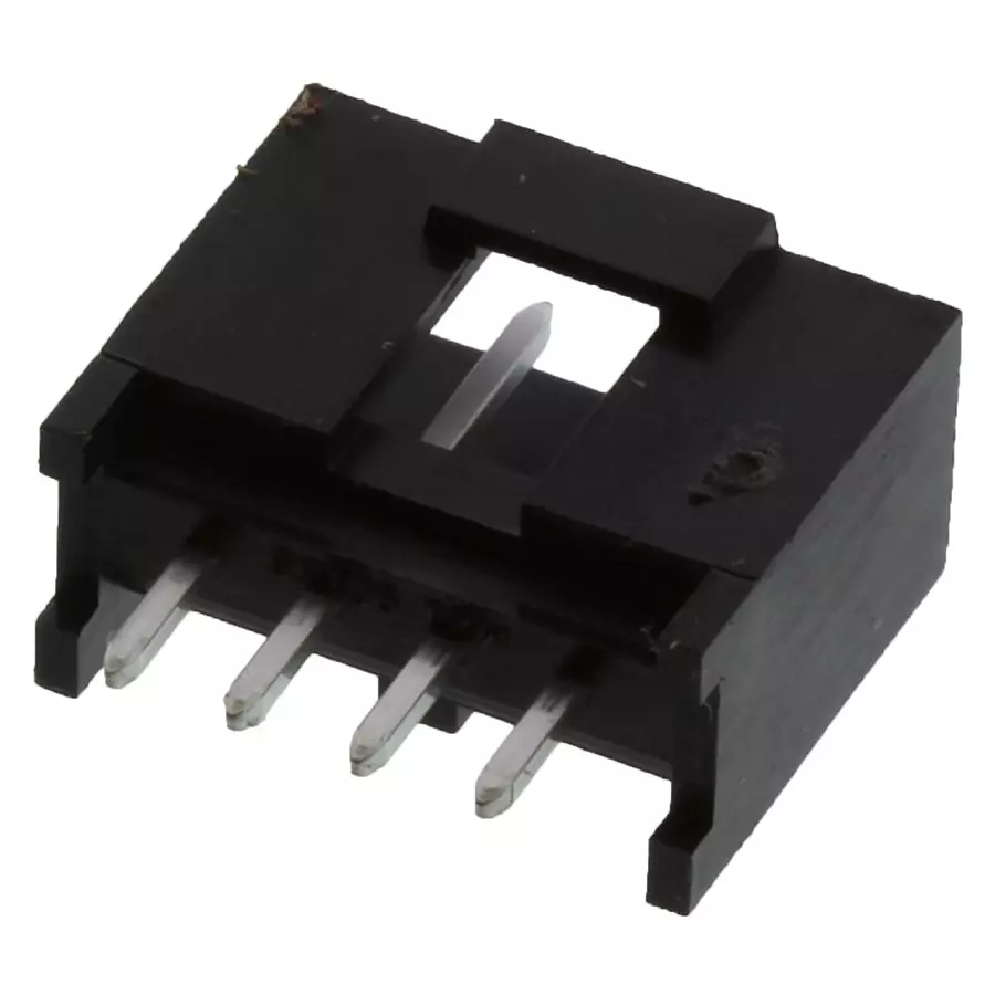 MOLEX Pin Headers CONNECTOR, HEADER, 4POS, 1ROW, 2.54MM 90136-1104 (Pack of 5)