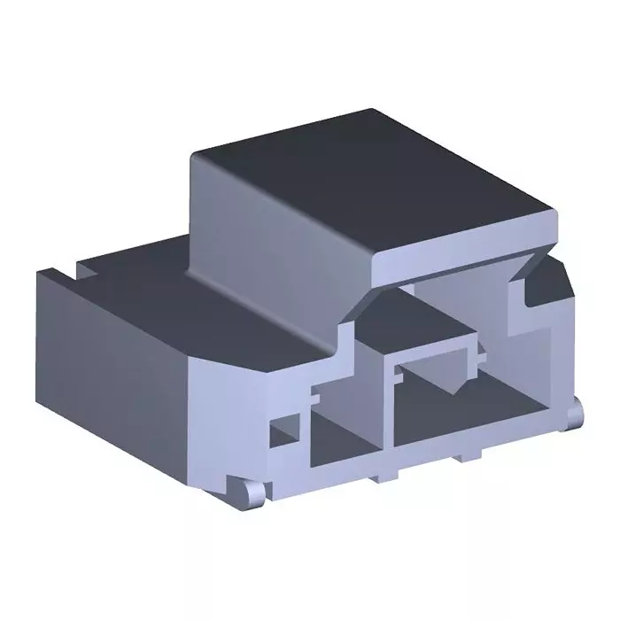 MOLEX Pin Headers NANO-FIT HDR SMT RA SGL 3CKT TIN BLK 105430-1103