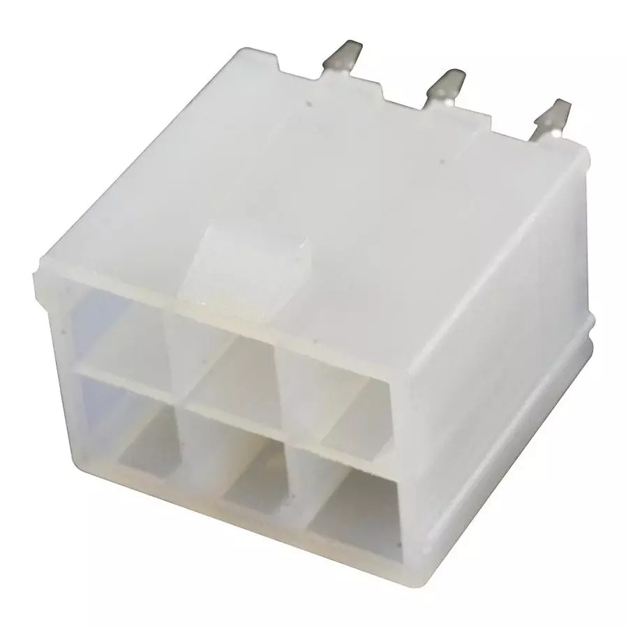 MOLEX Pin Headers CONN, HDR, 6POS, 2ROW, 4.2MM 39-28-1063 (Pack of 5)