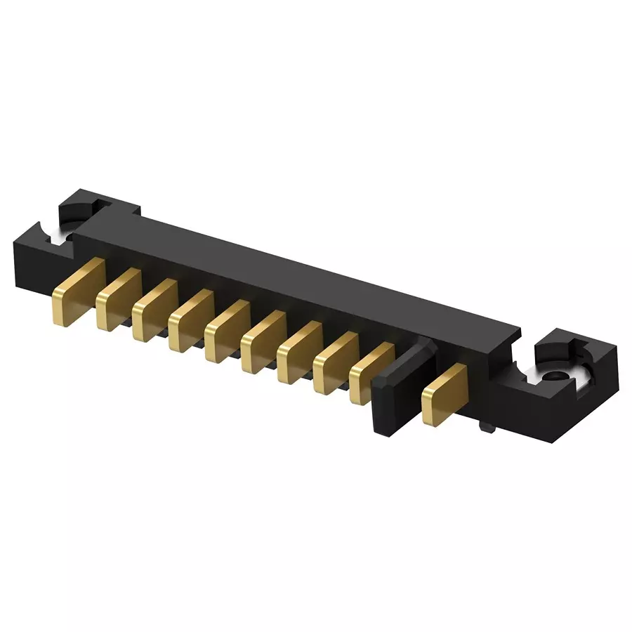 AMP - TE CONNECTIVITY CONNECTOR, HEADER, 10POS, 1ROW, 2.5MM, 1123684-7