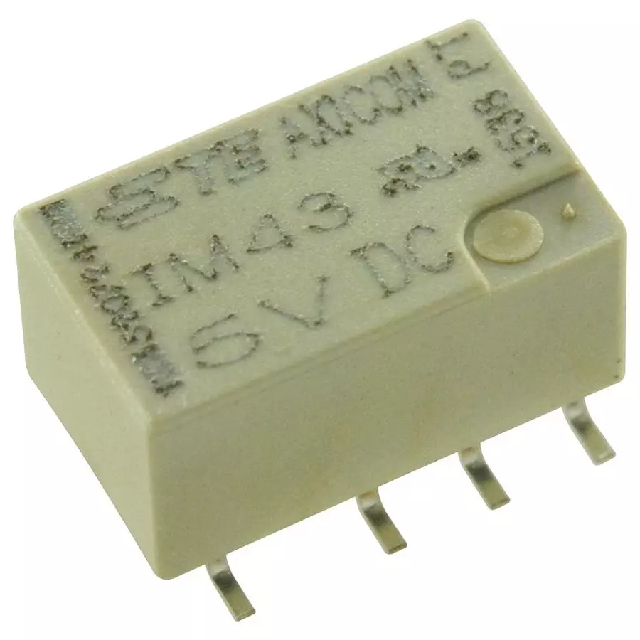 AXICOM - TE CONNECTIVITY RELAY, SIGNAL, DPDT, 250VAC, 220VDC, 2A, IM43GR