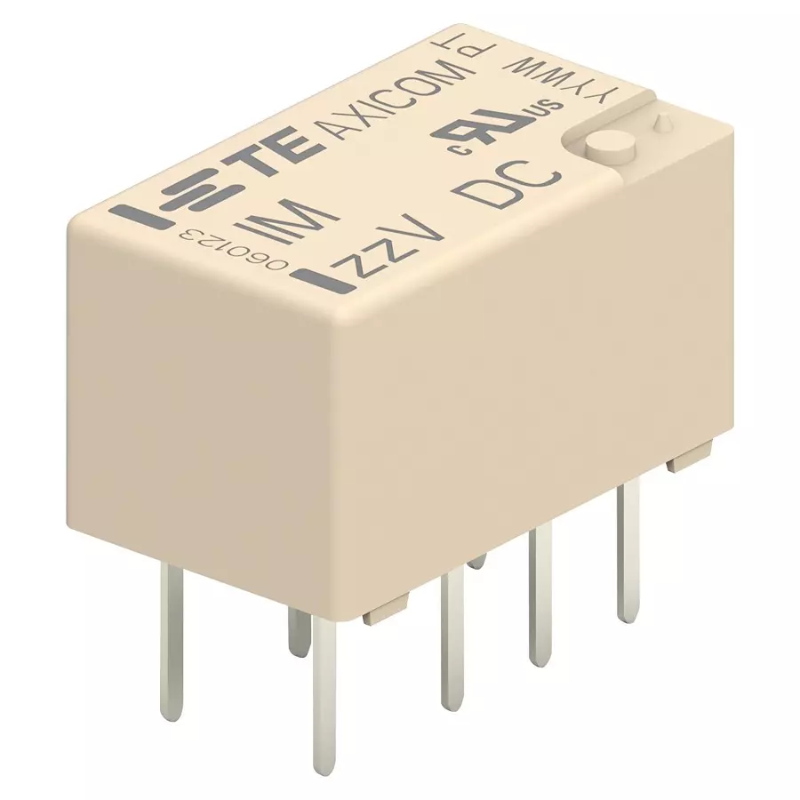 AXICOM - TE CONNECTIVITY RELAY, SIGNAL, DPDT, 250VAC, 220VDC, 2A, IM07NS
