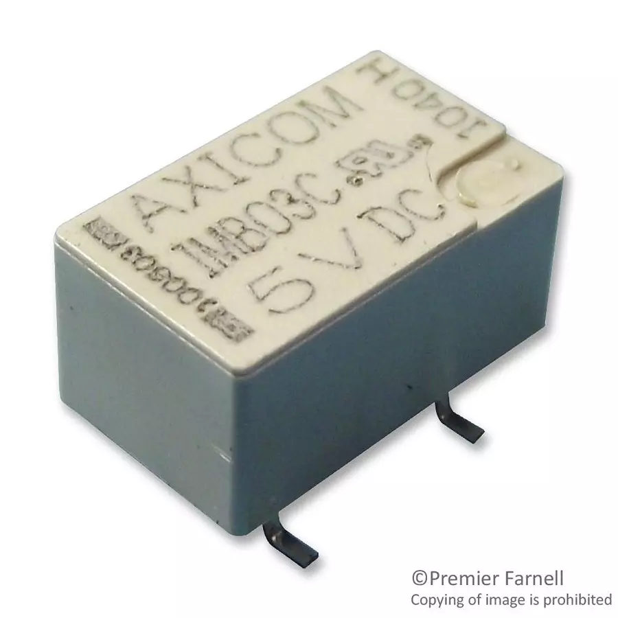 AXICOM - TE CONNECTIVITY RELAY, SIGNAL, 1NO, 250VAC, 220VDC, 2A, IMB06CGR