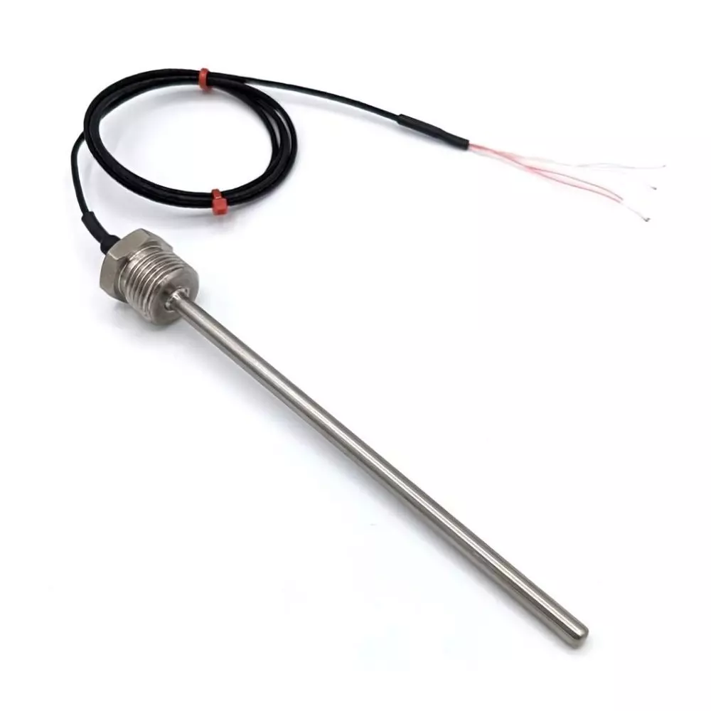 RS PRO RTD Sensor Cable termination 6 mm Probe Dia 1/4 BSPP PT100 Sensor, 2842382