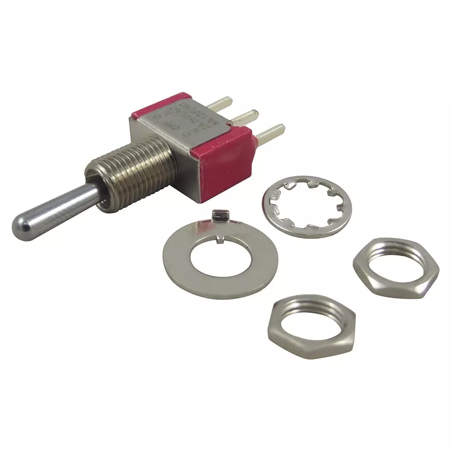 C&K COMPONENTS Switch Toggle Spdt 5A 120V, 7105SYCQE