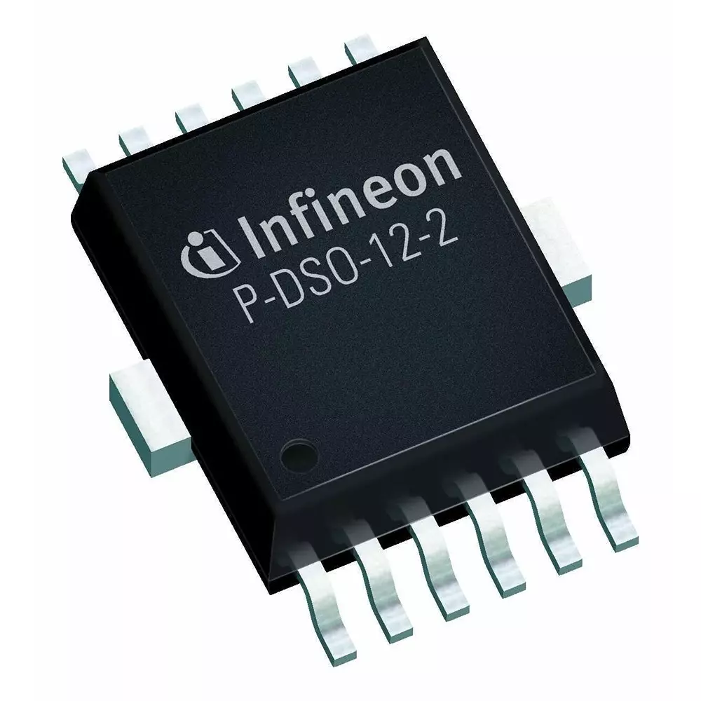 Infineon Power Distribution Switches IC, PROFET, PG-DSO-12, BTS5242-2L