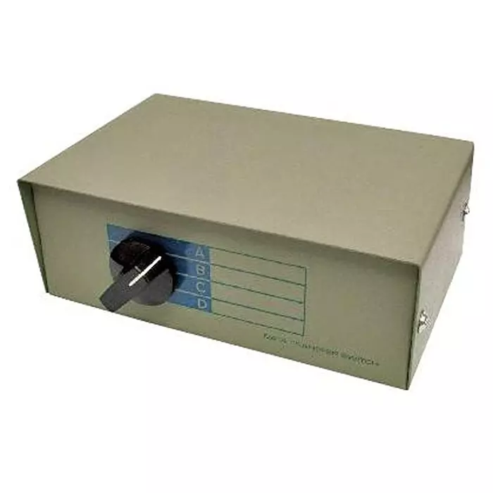 UNBRANDED DATA SWITCH, DB25, FEMALE, 4WAY, SB304