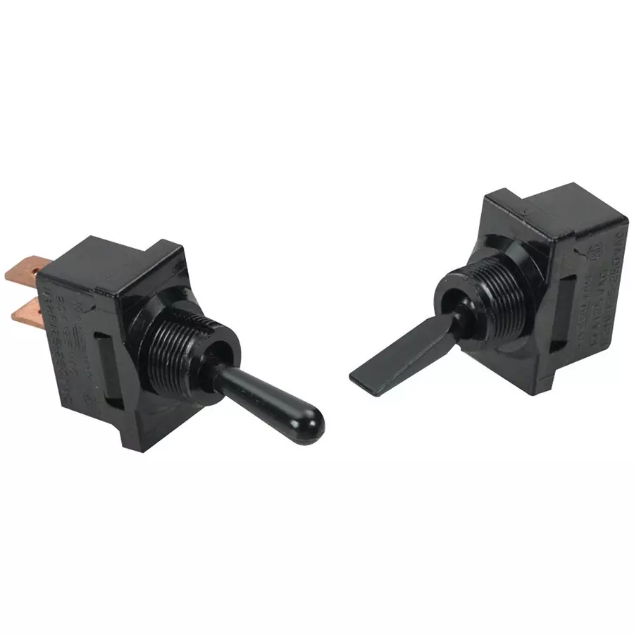 CARLING TECHNOLOGIES SWITCH, TOGGLE, SPST, 10A, 250V, DA100-PB-B