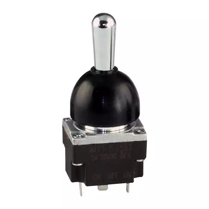 Honeywell Toggle Switch, Spdt, 0.1A, 28Vdc, Panel, 1MT2-5.