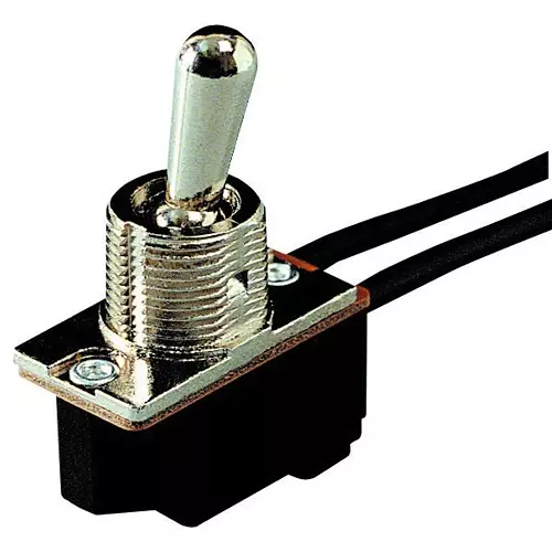 EATON SWITCH, TOGGLE, SPST, 7A, 125V, 8391K108