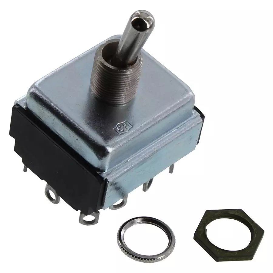EATON SWITCH, TOGGLE, 4PDT, 15A, 250V, 7695K5