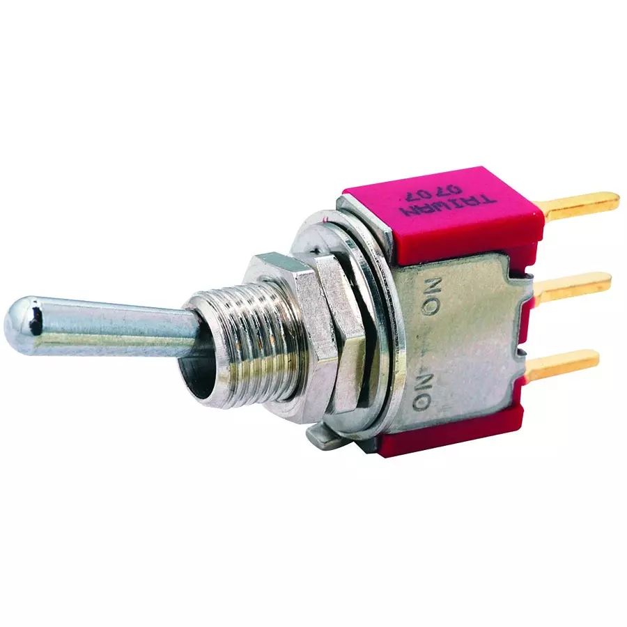 ALCOSWITCH - TE CONNECTIVITY Switch, Toggle, Dpdt, 5A, 250V, A205SYCQ04