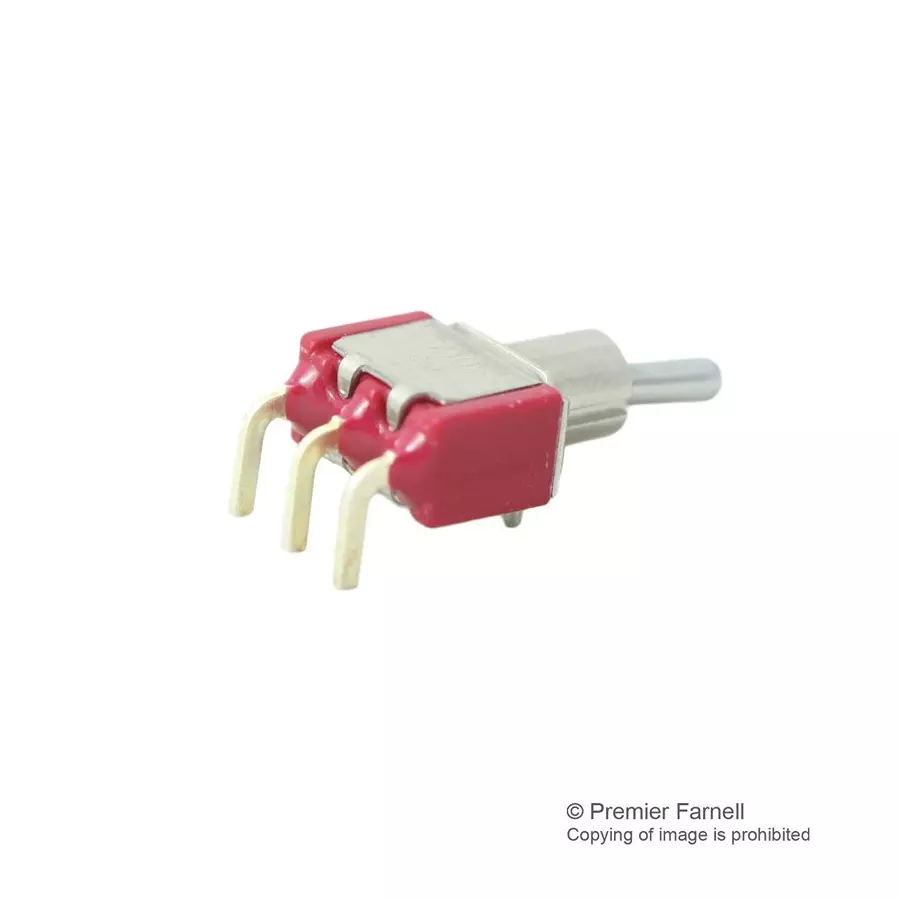 C&K COMPONENTS Switch Toggle Spdt 5A 120V, 7101MD9AQE