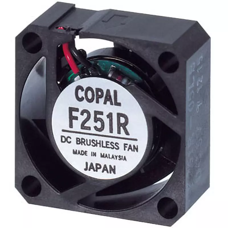 Nidek DC Fan Motor DC 12 V Input Voltage 10.2 to 13.8 V Operating Voltage Range 0.05 A Rated Current, F251R-12LC