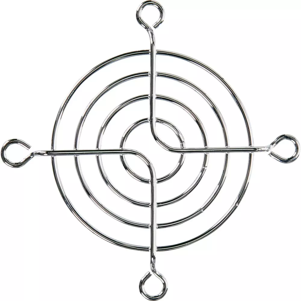 TRUSCO Fan Guard 1.6 mm Wire Diameter With center guard Guard Type Correspondence Rohs Directive, FG24-02