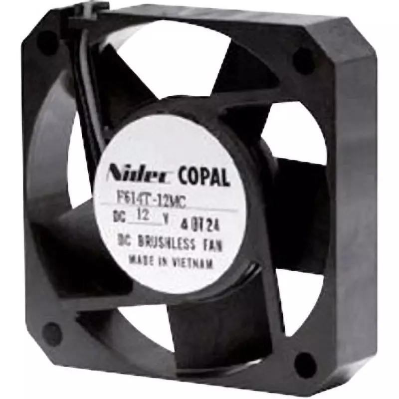 Nidek DC Fan Motor DC 5 V Input Voltage 4.5 to 5.5 V Operating Voltage Range 0.1 A Rated Current, F614T-05MC