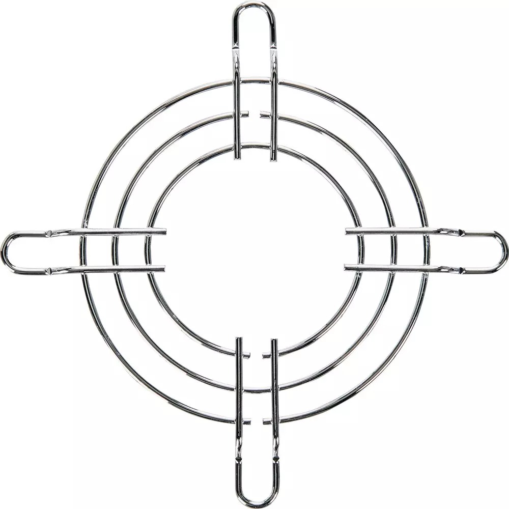 TRUSCO Fan Guard 1.6 mm Wire Diameter No center guard Guard Type Correspondence Rohs Directive, FG-24