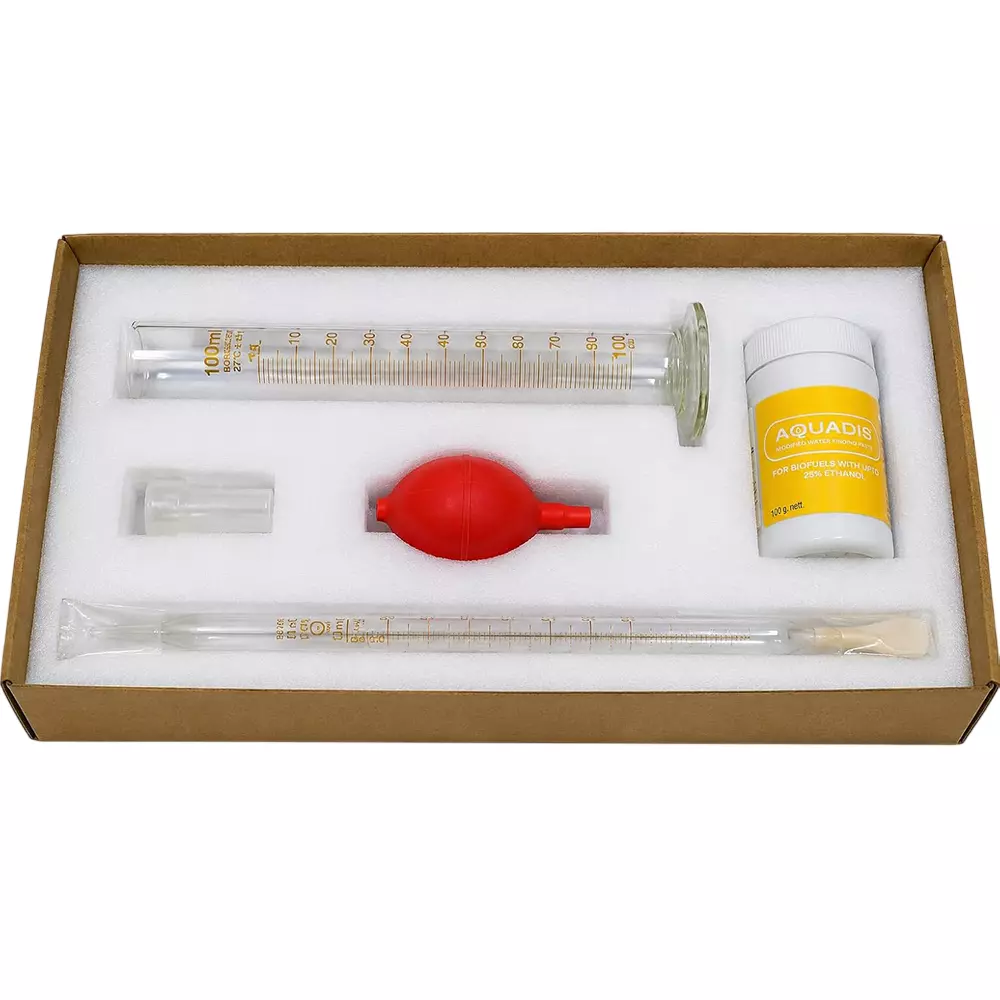 GENERIC Ethanol Testing Kit with Water Finding Paste 25% for Petrol Pumps, Refineries