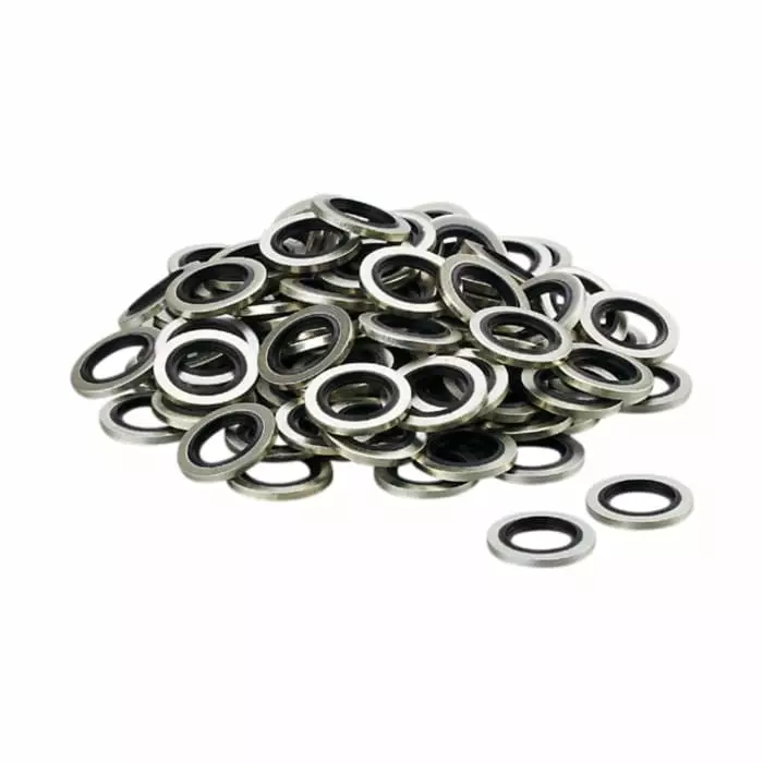 IFM NBR Gasket Gasket 13.74 mm Bore 20.57 mm Outer Diameter, E30129 (Pack of 100)