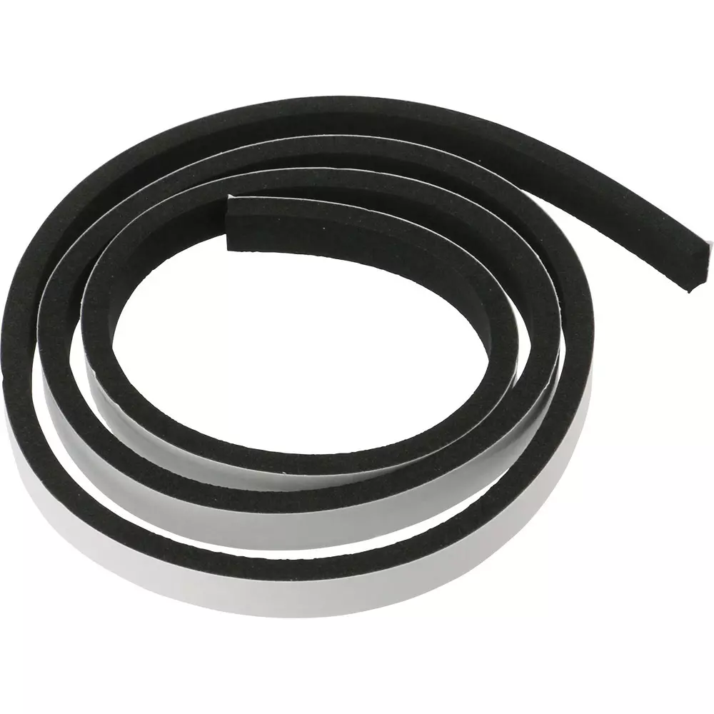 TAKIGEN Sponge Packing Black 1 m Length 10x5 mm Size, C-300-CR-5-10(1m)