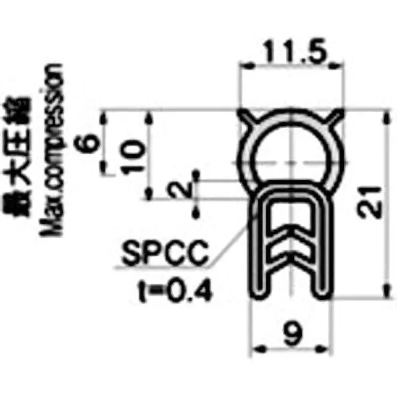 takigen-one-touch-packing-black-1-m-length-fc-779-2-21m