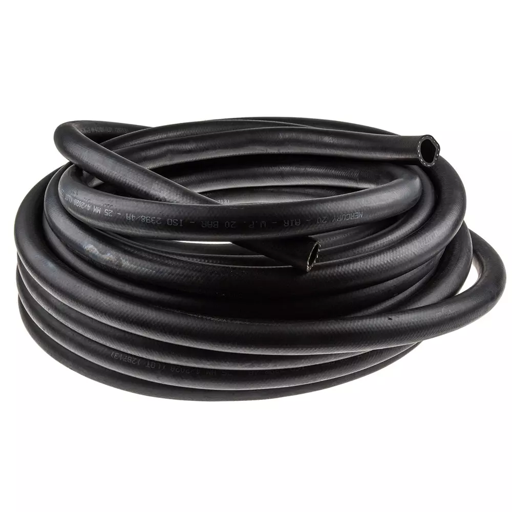 RS PRO Hose Pipe 20 bar Max Pressure Nitrile Rubber (NBR) 25 m Black, 9145531