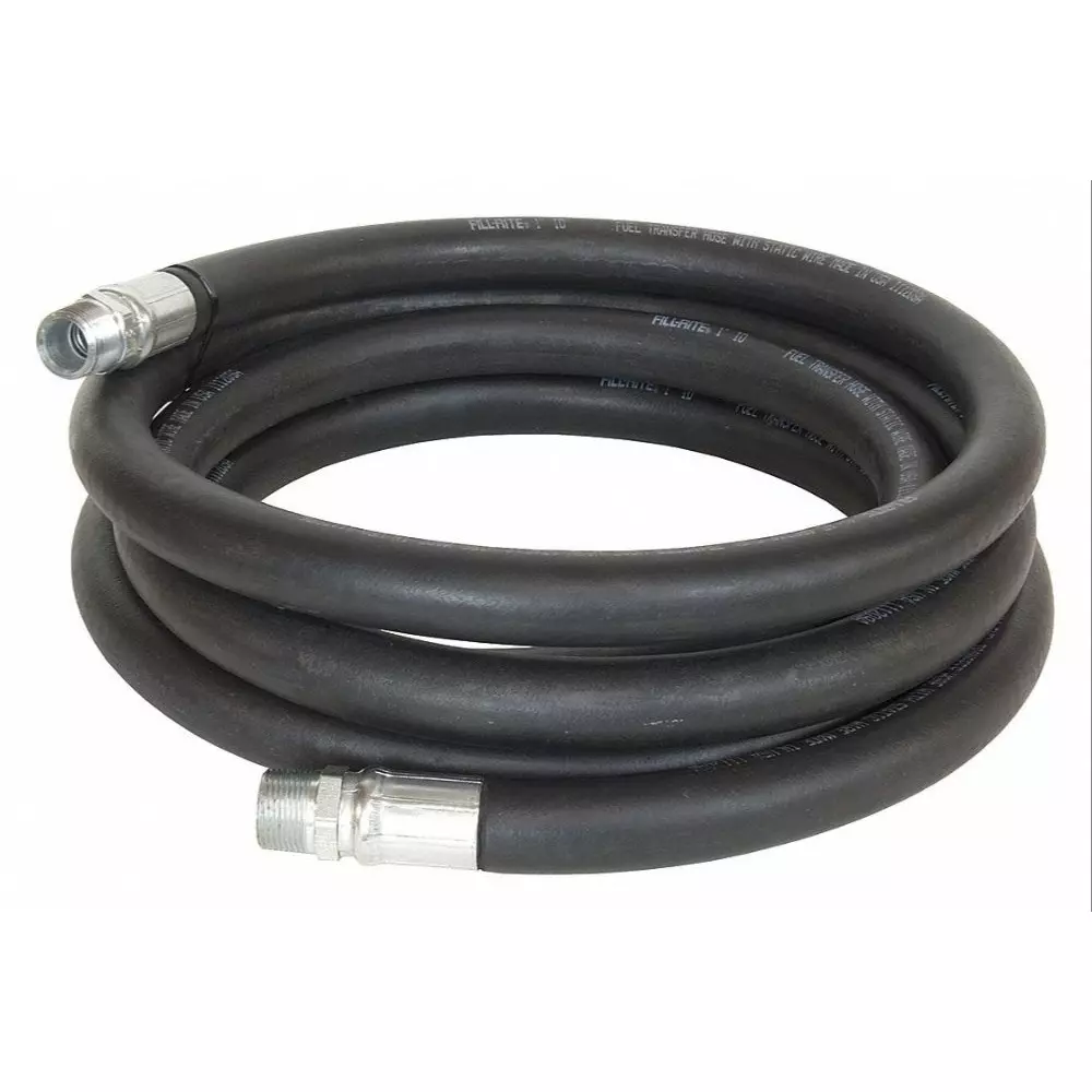 Kizer Fuel Dispensing Hose 3/4 inch (19 mm) Length 4 m 3/4 inch NPT Male Threads, KZ-414