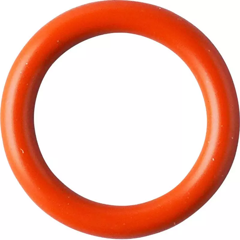 NOK O-Ring P Series Red Silicone Red 17.1 mm Outer and 2.4±0.09 mm Wire Diameter, 4C-P12.5 R